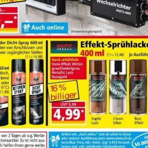 Lack bei Norma