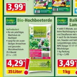 Hochbeet bei Norma