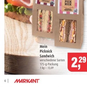 Sandwich bei Markant