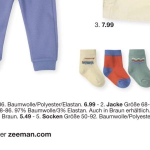 Socken bei Zeeman
