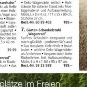 Schaukeln bei Weltbild