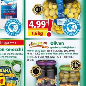 Oliven bei Norma