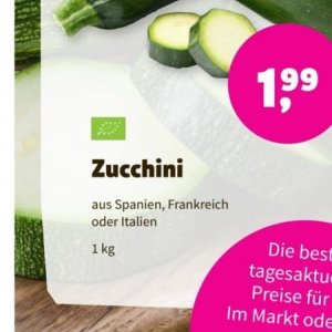 Zucchini bei BioMarkt