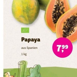 Papaya bei BioMarkt