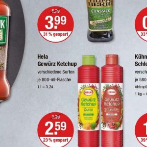 Ketchup bei V-Markt
