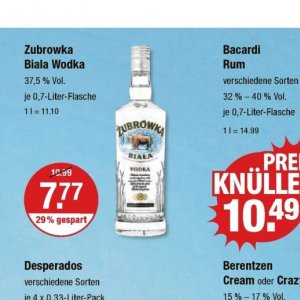 Wodka bei V-Markt