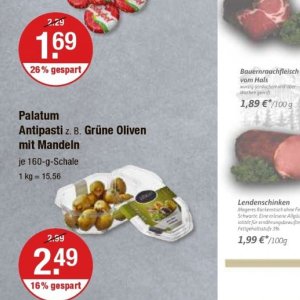 Oliven bei V-Markt