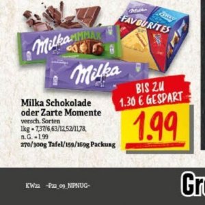 Schokolade bei NP Discount