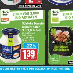 Joghurt danone  bei Hit