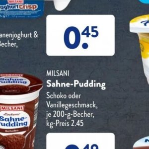 Pudding bei Aldi SÜD
