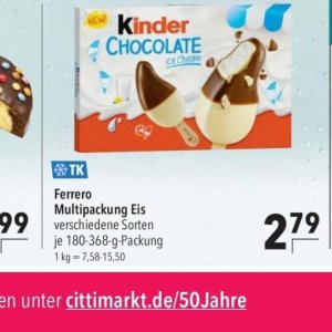 Eis bei Citti Markt