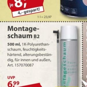 Schaum bei SonderPreis