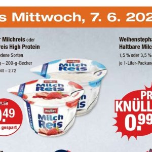 Milch bei V-Markt