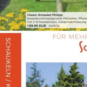Schaukeln bei Möbelpiraten