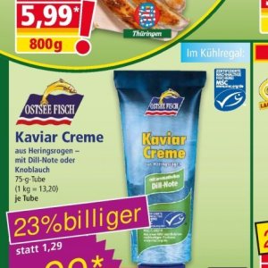 Kaviar bei Norma