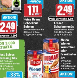 Bohnen bei Hit