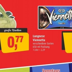 langnese bei Markant