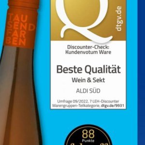Wein bei Aldi SÜD