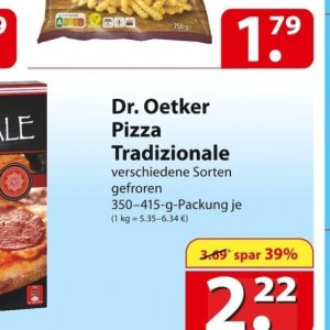 Pizza bei Famila Nord Ost