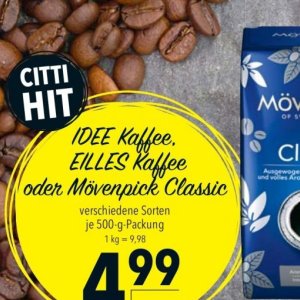 Kaffee bei Citti Markt