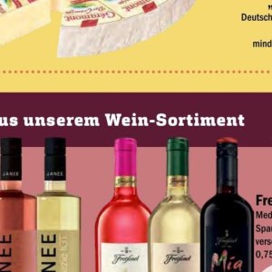 Wein bei Aktiv Irma