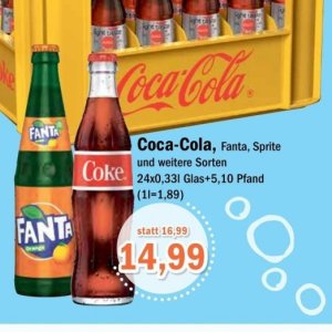 Coca-cola bei Aktiv Irma