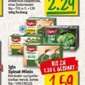 Spinat bei NP Discount