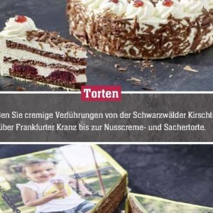Torten bei Edeka