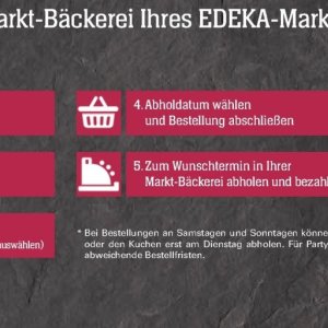 Kuchen bei Edeka