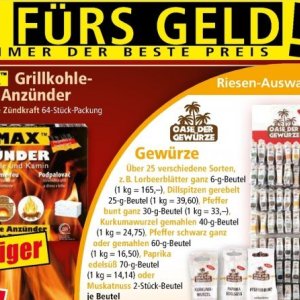 Gewürze bei Norma