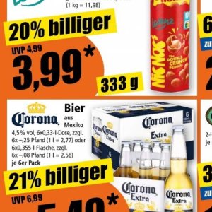 Bier bei Norma