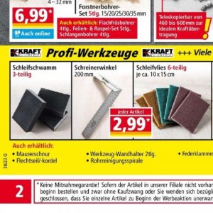 Werkzeug bei Norma