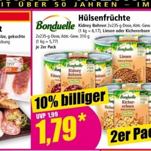 Bohnen bei Norma