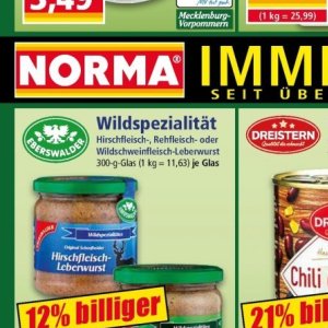 Glas bei Norma