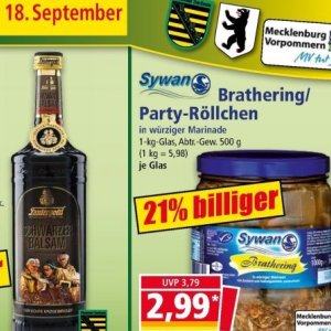 Glas bei Norma