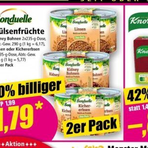 Bohnen bei Norma