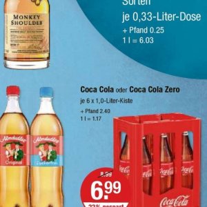 Coca-cola bei V-Markt
