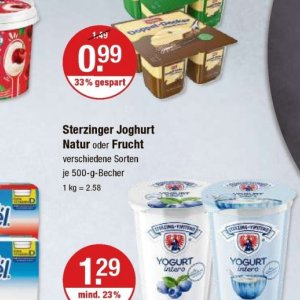 Joghurt danone  bei V-Markt
