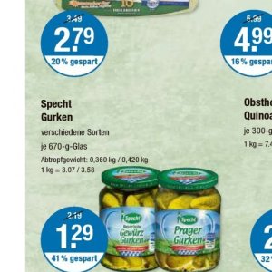 Gurken bei V-Markt
