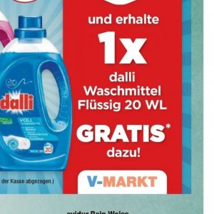 Waschmittel bei V-Markt