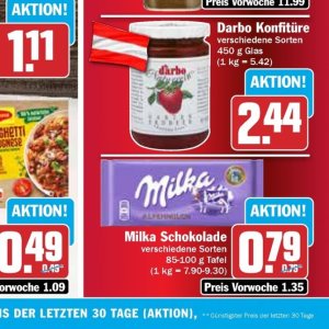 Schokolade bei Hit