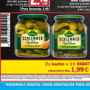 Gurken bei Hit