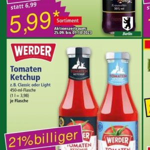 Ketchup bei Norma