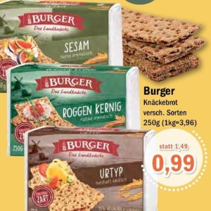 Burger bei Aktiv Irma