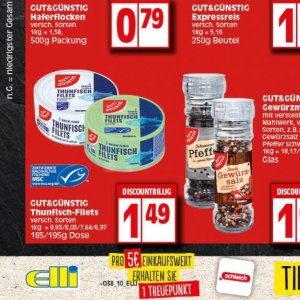 Thunfisch bei Elli Markt