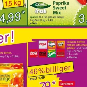 Coca-cola bei Norma