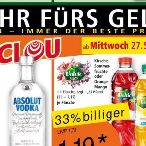 Volvic bei Norma