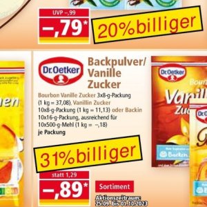 Zucker bei Norma