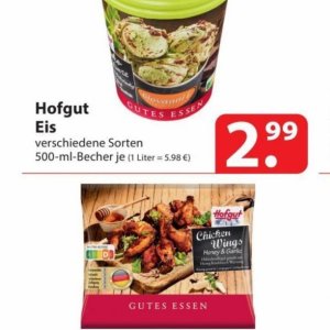 Eis bei Famila Nord Ost