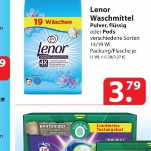 Waschmittel bei Famila Nord Ost